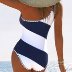 Isabella | Striped One-Piece Swimsuit