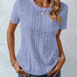 Zeagoo Women's Casual Loose Fit Short Sleeve T-shirts Blouse