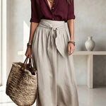 Aurelia  Vintage Two-Piece Maxi Set