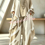 Geometric Pattern Color Blocking Irregular Slanted Set