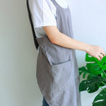 Women's Cross Back Cotton Apron
