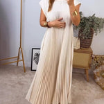 La Scintilla | Sleeveless Pleated Dress