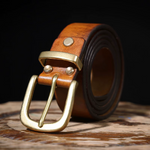 Harlan Full-Grain Leather Belt