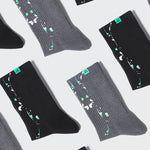 Splashed Ink Graffiti Luminous Tube Socks