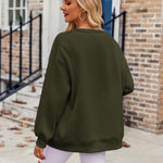 Zeagoo Womens Oversized Sweatshirts Hoodies Fleece Crew Neck Pullover