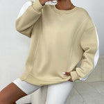 Zeagoo Womens Oversized Sweatshirts Hoodies Fleece Crew Neck Pullover