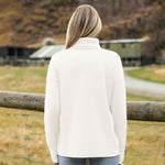 Zeagoo Women's Turtleneck Sweater Fall Winter Chunky Knitted Pullover