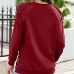 Zeagoo Womens Crewneck Sweatshirt Long Sleeve Tunic Tops
