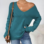Zeagoo Women's Knitted Jumper Elegant Pullover (DE Only)