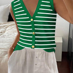 Zeagoo Womens Sweater Vest V Neck Button Down Shirts