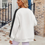 Zeagoo Womens Oversized Sweatshirts Hoodies Fleece Crew Neck Pullover