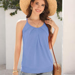 Zeagoo Tank Top Damen Sommer Neckholder Oberteile (DE Only)