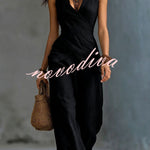 Coastal Muse Linen-Look Two-Piece Set