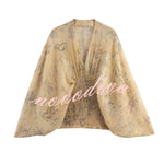 Bohemian Style Ibiza Embroidered Wide-sleeved Shirt