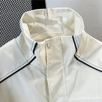 Loose Stand Collar Jacket