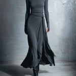 Naiara™ | Maxi dress with side knot
