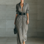 Zahara™ | Long Pleated Dress
