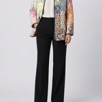 Suri | Casual Floral Print Quilted Jacket