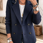 CARLA™ - ELEGANT COZY KNIT SLEEVE BLAZER
