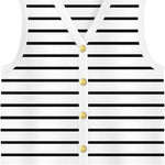 Zeagoo Womens Sweater Vest V Neck Button Down Shirts