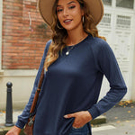 Zeagoo Womens Sweatshirts Lightweight Cable Knit Sleeve Sweaters
