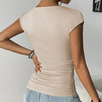 Zeagoo Womens Tank Tops Ribbed Knit Crew Neck Shirts