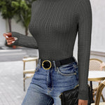 Zeagoo Women's Turtleneck Sweaters Long SleevePullover Tops