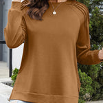 Zeagoo Womens Crewneck Sweatshirt Long Sleeve Tunic Tops
