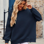 Zeagoo Womens Oversized Sweatshirts Hoodies Fleece Crew Neck Pullover