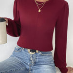 Zeagoo Womens Sweaters Fall Long Sleeve Shirts Ribbed Knit Outfits
