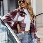 Zeagoo Women's Short Flannel Jacket (DE Only)