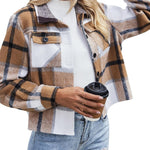 Zeagoo Women's Short Flannel Jacket (DE Only)