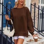 Zeagoo Womens Oversized Sweatshirts Hoodies Fleece Crew Neck Pullover