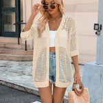 Zeagoo Women's 2025 Summer Crochet Lightweight Cardigan