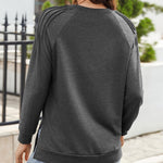 Zeagoo Womens Crewneck Sweatshirt Long Sleeve Tunic Tops