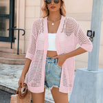 Zeagoo Women's 2025 Summer Crochet Lightweight Cardigan