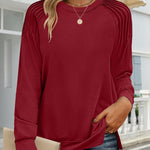 Zeagoo Womens Crewneck Sweatshirt Long Sleeve Tunic Tops