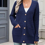 Zeagoo Womens Long Sleeve Chunky Cable Knit Cardigans