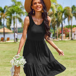 Zeagoo Women Summer Dresses Sleeveless Casual Tank Dress