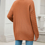 Zeagoo Womens Long Sleeve Chunky Cable Knit Cardigans