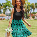 Zeagoo Women Summer Dresses Sleeveless Casual Tank Dress