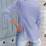 Zeagoo Womens Button Down Shirts Long Sleeve V Neck Tops