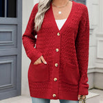Zeagoo Womens Long Sleeve Chunky Cable Knit Cardigans