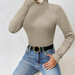 Zeagoo Women's Turtleneck Sweaters Long SleevePullover Tops