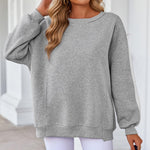 Zeagoo Womens Oversized Sweatshirts Hoodies Fleece Crew Neck Pullover
