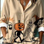 Halloween Shirts Featuring Ghosts and Spooky Designs.