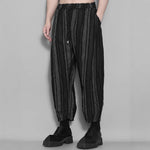 Striped Loose Tassel Casual Pants
