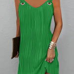Jade Harris | Ribbed Wrap Mini Dress For Women