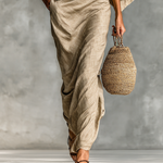 Paula | Batwing Top & Maxi Skirt Set