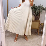 La Scintilla | Sleeveless Pleated Dress